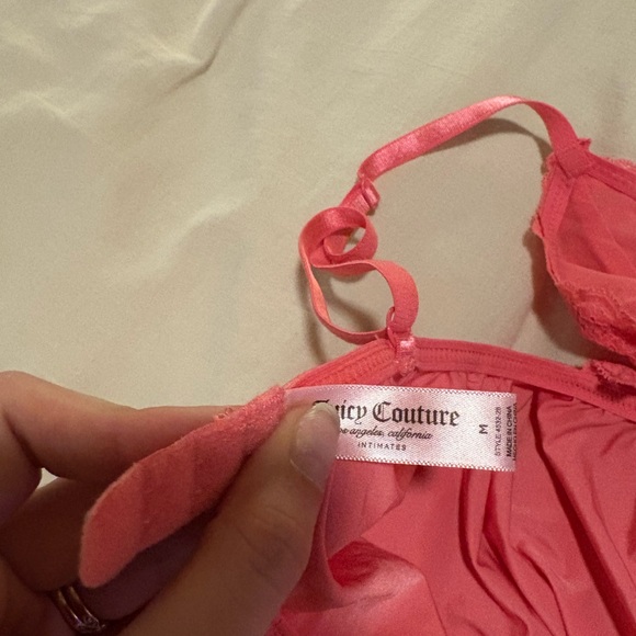 Juicy Couture Coral Lace Bralette - Picture 3 of 3